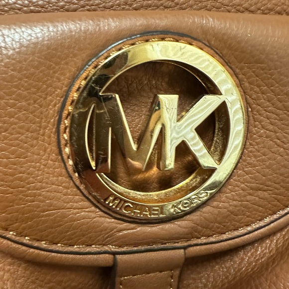 Michael Kors Fulton Camel Brown
Leather Satchel Shoulder Bag Handbag - Picture 2 of 7